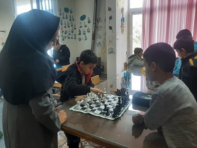 بازی فکری در کتابخانه